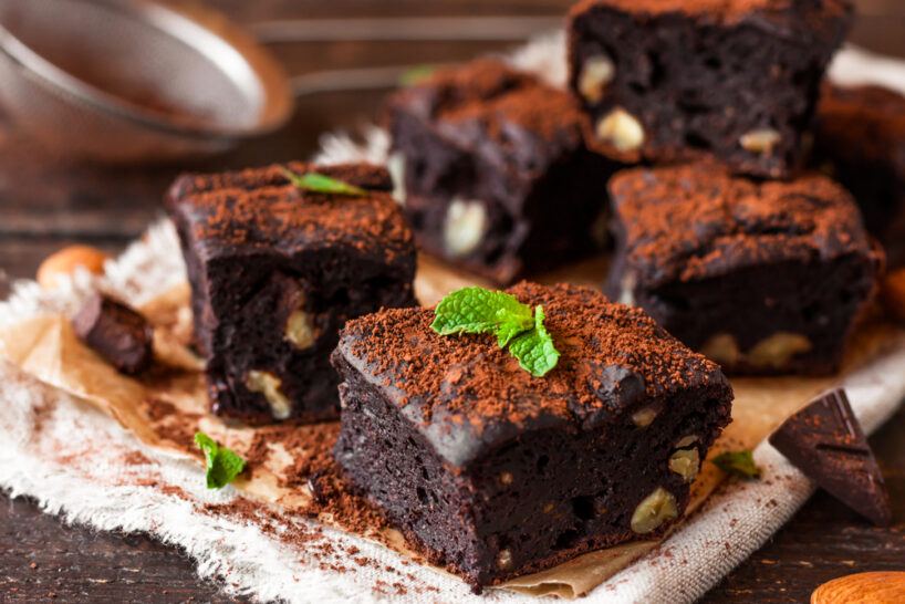 Receta De Brownie Con Helado Para Chuparse Los Dedos Unareceta