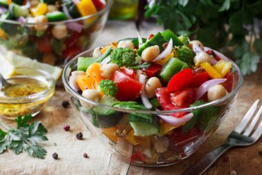 Receta De Ensalada De Garbanzos Con Salm N Unareceta