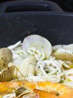 Receta de merluza al horno con gulas