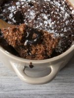 Receta de brownie microondas