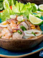 Receta de ceviche de gambas