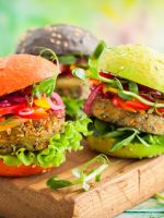 Receta de receta de hamburguesa de verduras Receta de hamburguesa de verduras