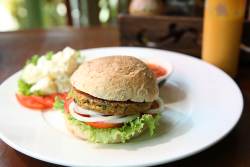 Receta de receta de hamburguesa de lentejas Receta de hamburguesa de lentejas