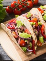 Receta de tacos vegetarianos