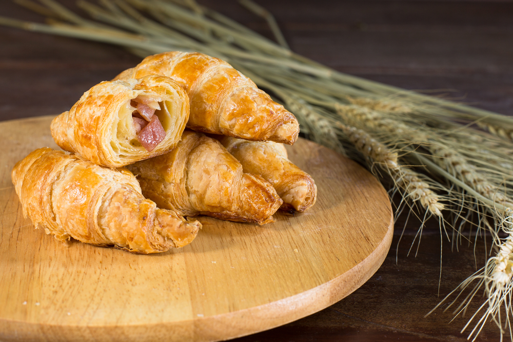 Receta De Croissant De Jamón Y Queso