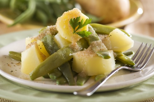 Receta de judías verdes con patatas