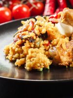 Receta de arroz con pollo y chorizo
