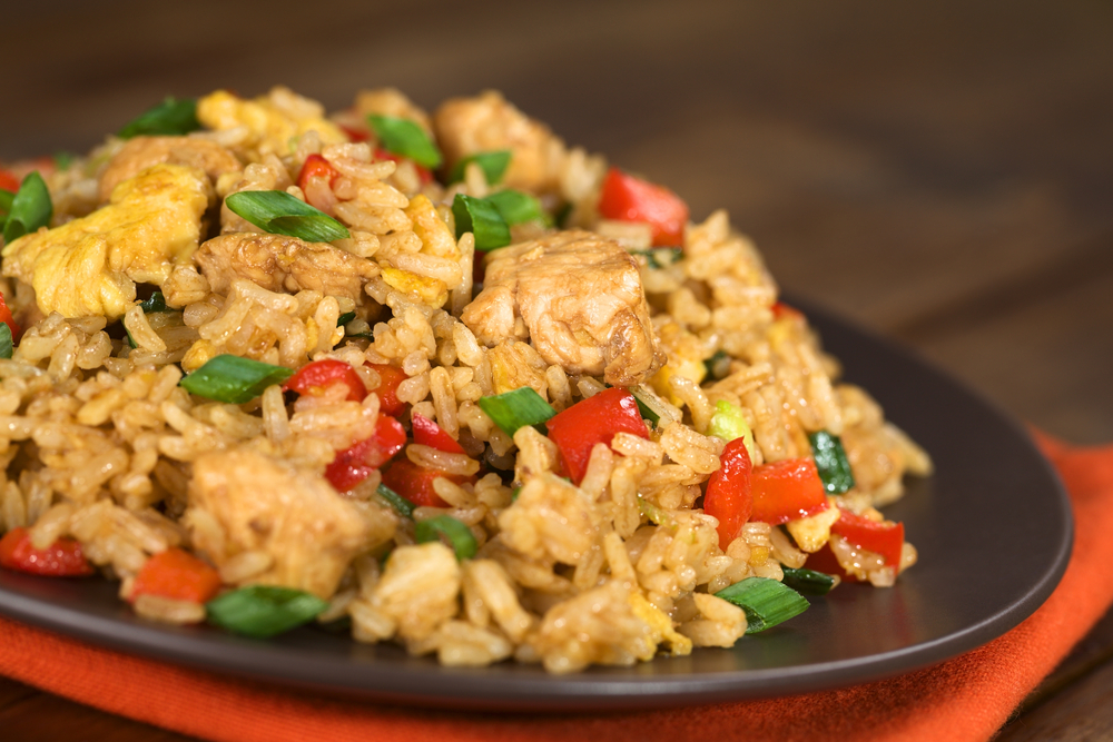 Receta de arroz con pollo y verduras - Unareceta.com