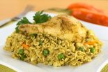 arroz con pollo peruano