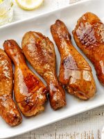 Receta de muslos de pollo al horno con salsa agridulce