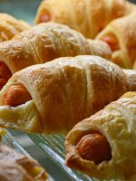 Receta de croissant con salchichas