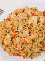 Receta de arroz con pollo colombiano