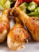 Receta de muslos de pollo al horno light