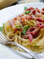 Receta de salsa carbonara a la italiana