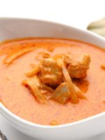 Receta de salsa curry con leche de coco