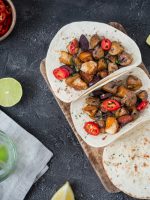 Receta de tacos de champiñones