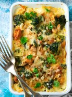 Receta de brócoli con nata