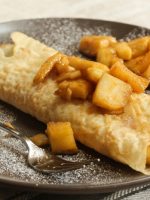 Receta de crepes a la normanda