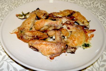 Receta de alitas de pollo al horno con limón