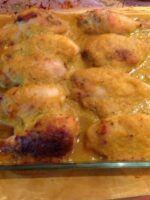 Receta de muslos de pollo al horno con cerveza