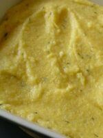 Receta de receta de polenta de maíz Receta de polenta de maíz