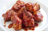 Receta de alitas de pollo al horno con salsa barbacoa
