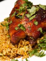 Receta de arroz con pollo al horno