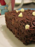 Receta de bizcocho de chocolate y calabacin