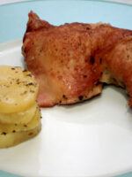 Receta de contramuslos de pollo al horno con patatas