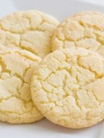 Receta de cookies de limón