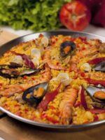 Receta de receta de paella de marisco light Receta de paella de marisco light