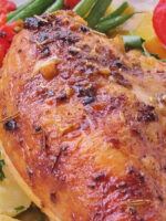 Receta de pechuga de pollo al horno con verduras