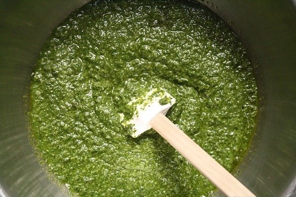 Receta de pesto sin queso 