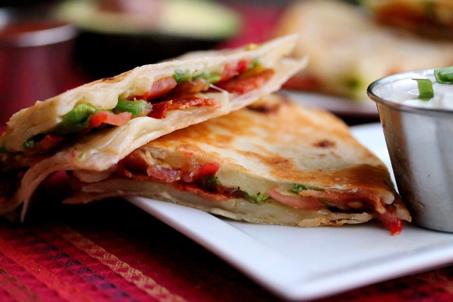 Receta de quesadilla de atún 