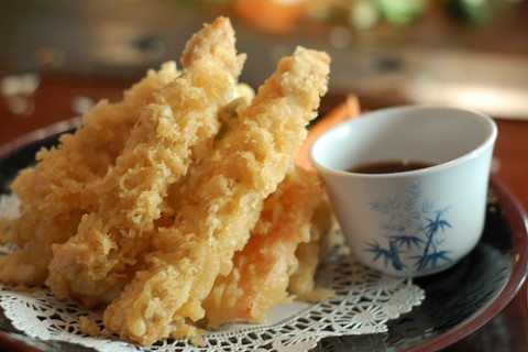 Receta de tempura de langostinos 