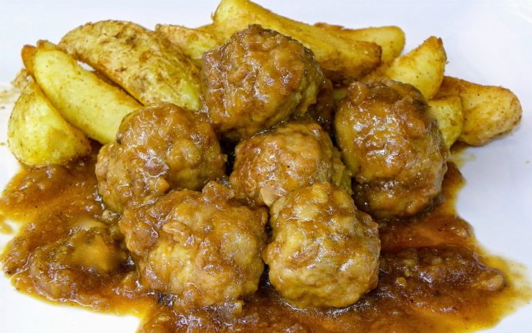 Receta De Albóndigas En Salsa De Cebolla Unareceta