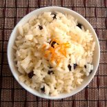 Receta de arroz blanco con pasas