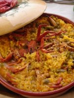 Receta de arroz con bogavante y nécoras