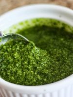 Receta de chimichurri de cilantro