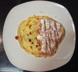 Receta de crepes a la carbonara