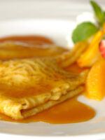 Receta de crepes a la naranja