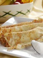 Receta de crepes con azúcar