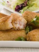 Receta de receta de croquetas de jamón y queso Receta de croquetas de jamón y queso
