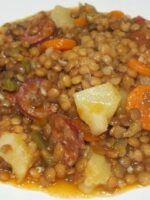 Receta de receta de lentejas a la riojana Receta de lentejas a la riojana