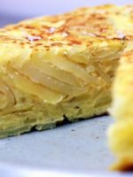 Receta de tortilla de patatas con cebolla