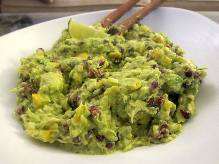 Guacamole con queso