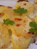 Receta de patatas a lo pobre con nata