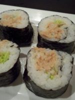 Receta de sushi de atún
