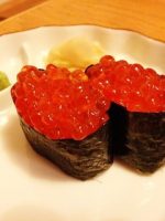 Receta de sushi de huevas