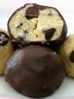 Receta de trufas de chocolate con galletas